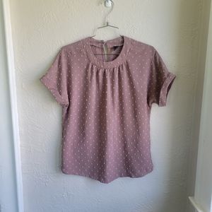 Shein Polka Dot Shirt, Size Small